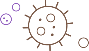 ウイルスのイラスト